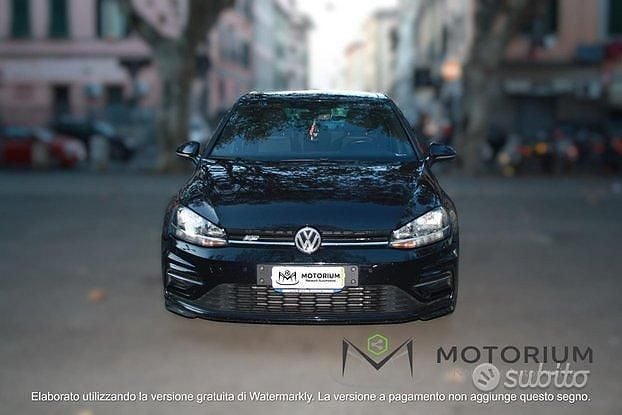 Usata VW Golf VII Sport 116 CV (85 kW) 2018 Nero Berlina
