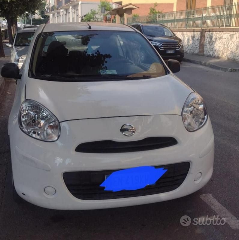 Usata Nissan Micra 80 CV (58 kW) 2012 Bianco Utilitaria