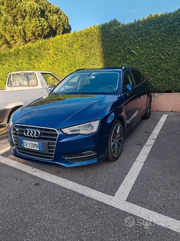 Usata Audi A3 150 CV (110 kW) 2013 Blu Coupé
