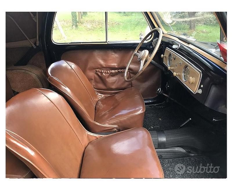 Usata Fiat Topolino 1950 Blu Utilitaria