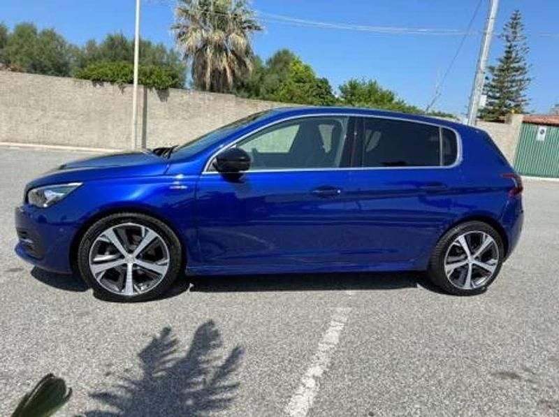 Usata Peugeot 308 GT-line 150 CV (110 kW) 2017 Blu/azzurro Berlina