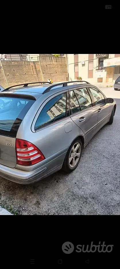Usata Mercedes 220 150 CV (110 kW) 2004 Grigio Station wagon