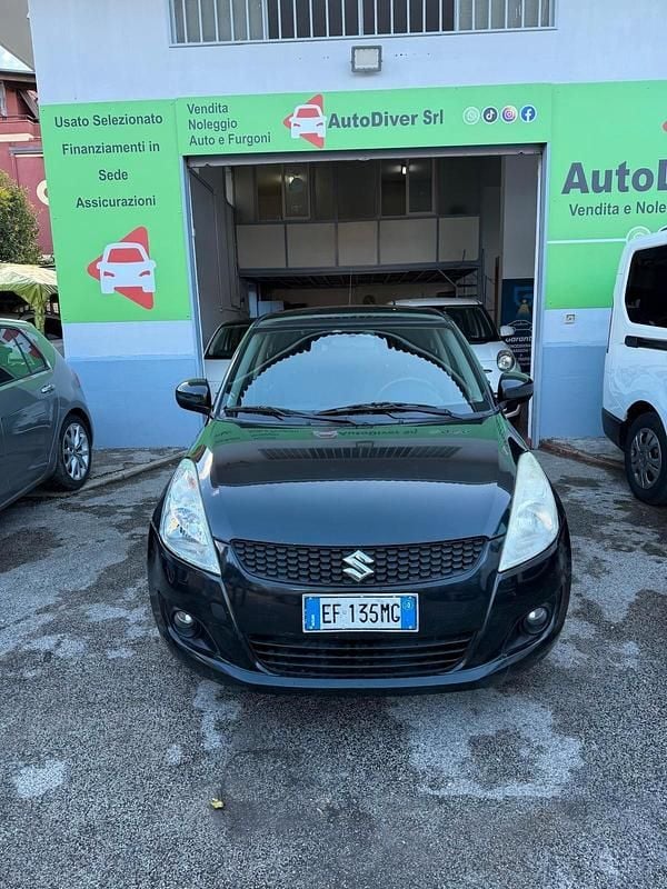 Usata Suzuki Swift GL 92 CV (67 kW) 2010 Nero Utilitaria