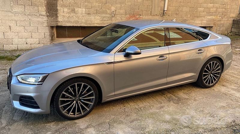 Usata Audi A5 Business 190 CV (139 kW) 2017 Grigio Coupé