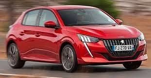 Usata Peugeot 208 Active 100 CV (73 kW) 2022 Rosso Utilitaria