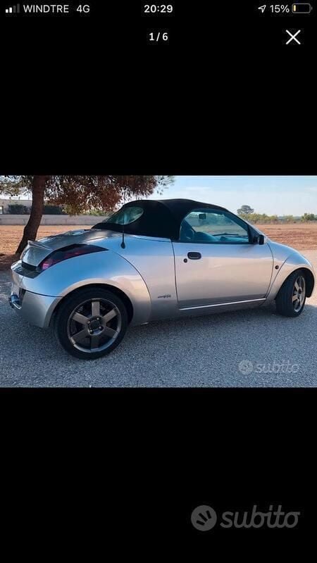 Grigio Usata 2004 Ford StreetKa Cabrio | 5500 € (Cara) - Immagine 1/4