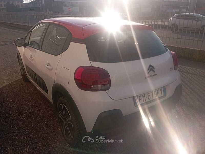 Usata Citroën C3 PureTech 82 CV (60 kW) 2017 Bianco Berlina