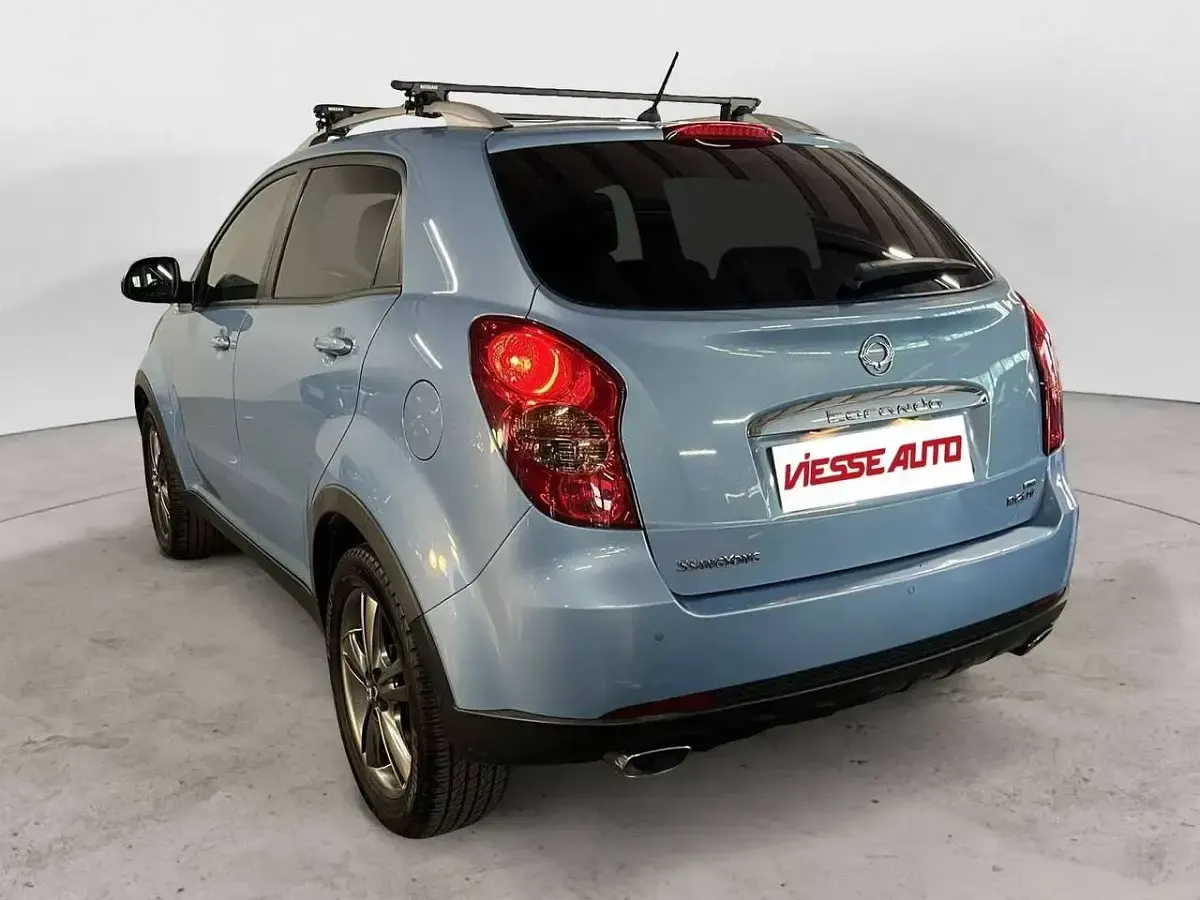 Usata SsangYong Korando 175 CV (128 kW) 2013 Blu/azzurro SUV
