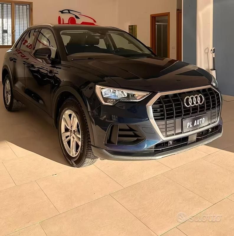 Usata Audi Q3 Advanced 150 CV (110 kW) 2020 Blu SUV
