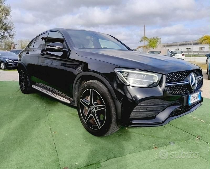 Usata Mercedes GLC220 Premium Plus 194 CV (142 kW) 2020 Nero Coupé