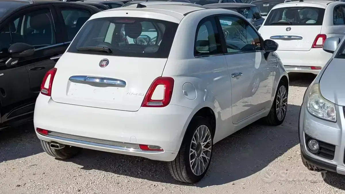 Usata Fiat 500 Dolcevita 69 CV (50 kW) 2022 Bianco Utilitaria