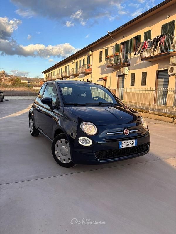 Usata Fiat 500 69 CV (50 kW) 2021 Blu Berlina