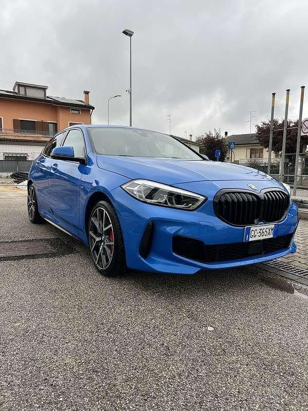 Usata BMW 128 M Sport 265 CV (194 kW) 2022 Blu/azzurro Berlina