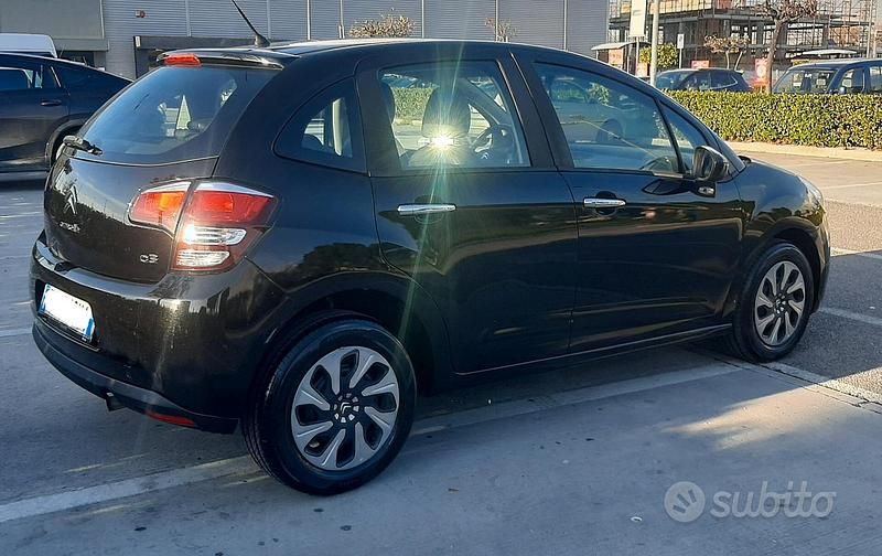 Usata Citroën C3 PureTech 81 CV (59 kW) 2015 Nero Berlina