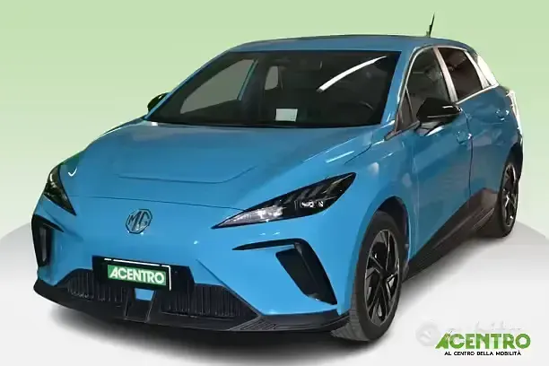 Usata MG MG4 EV Comfort 2023 Blu Utilitaria