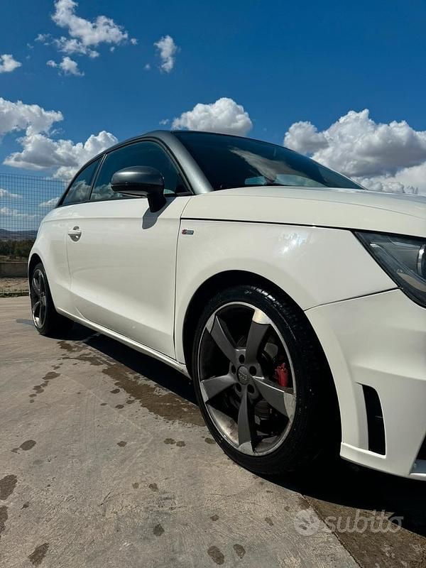 Usata Audi A1 105 CV (77 kW) 2010 Bianco Berlina