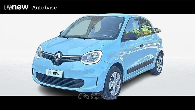 Usata Renault Twingo 60 kW (82 CV) 2022 Blu chiaro Utilitaria