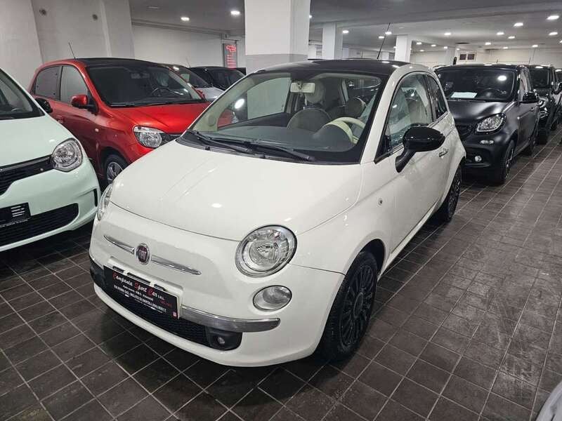 Usata Fiat 500 Lounge 69 CV (50 kW) 2012 Alpine white metallizzato Utilitaria