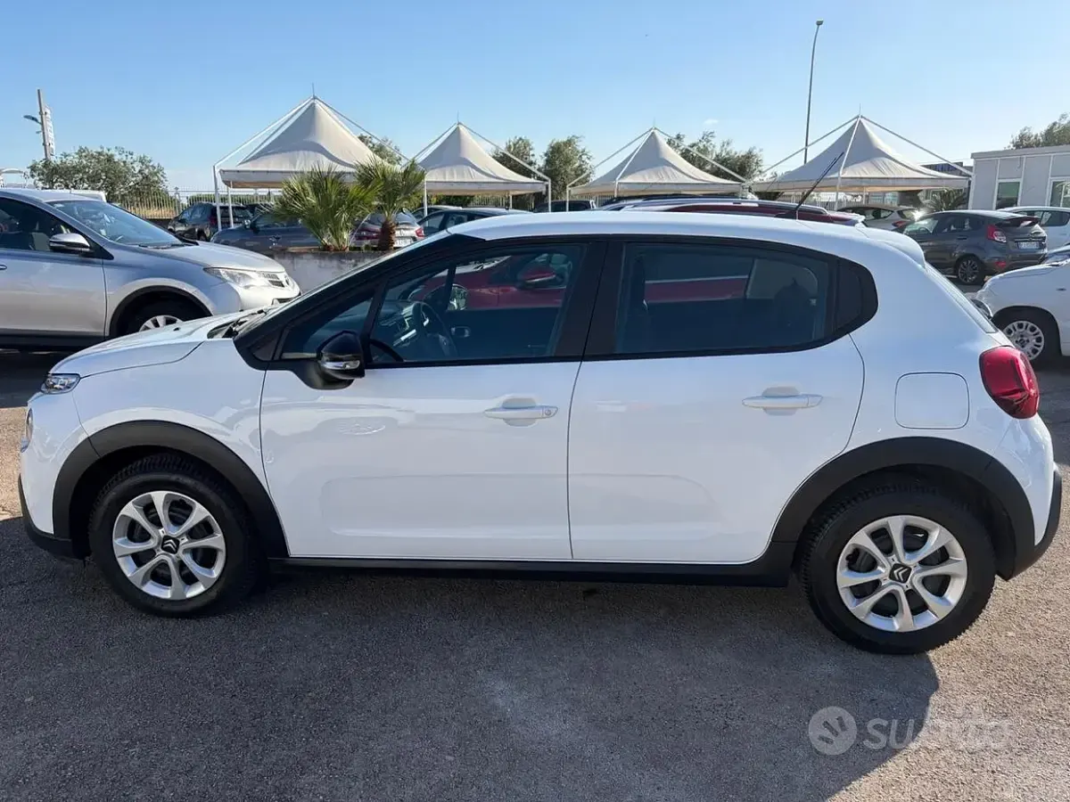 Usata Citroën C3 75 CV (55 kW) 2018 Bianco Utilitaria