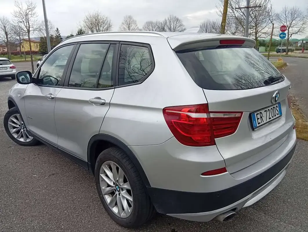 Usata BMW X3 184 CV (135 kW) 2013 Argento SUV