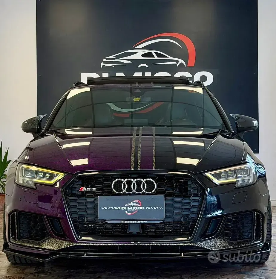 Usata Audi RS3 400 CV (294 kW) 2017 Nero Berlina