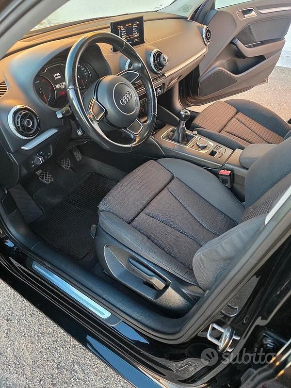 Usata Audi A3 110 CV (80 kW) 2016 Nero Berlina