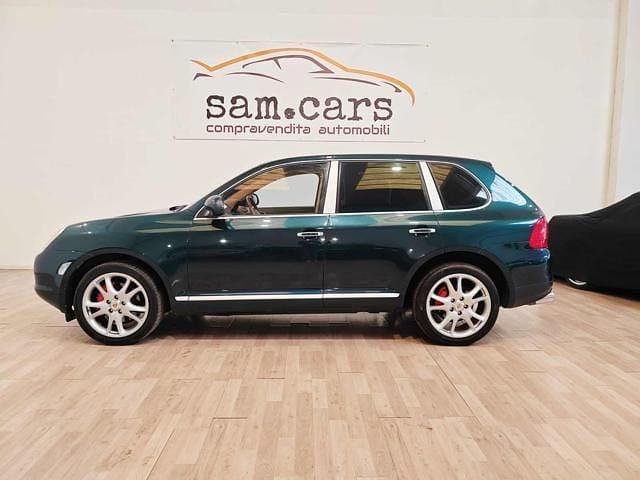 Usata Porsche Cayenne Turbo 450 CV (330 kW) 2003 Verde SUV