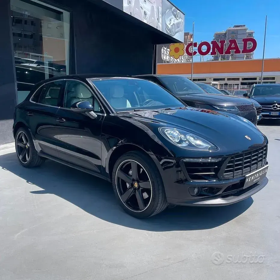 Usata Porsche Macan 250 CV (183 kW) 2017 Nero SUV