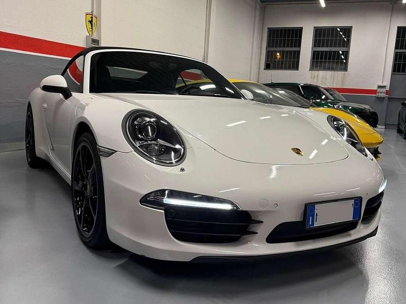 Bianco Usata 2012 Porsche 911 Carrera Cabriolet Cabrio | 74.900 € (Super prezzo) - Immagine 1/4
