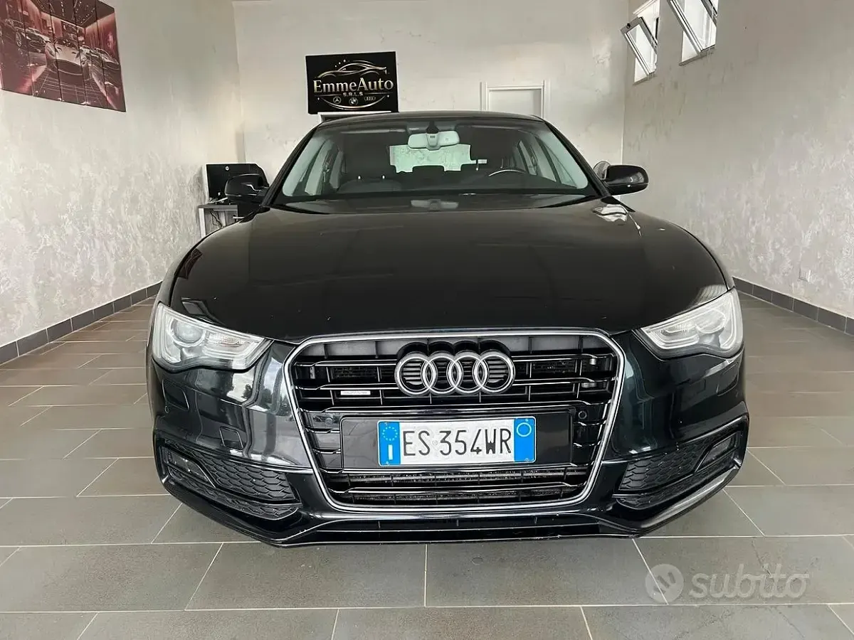 Usata Audi A5 Comfort 177 CV (130 kW) 2013 Nero Coupé