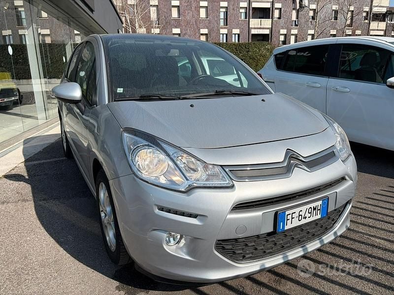 Usata Citroën C3 PureTech 82 CV (60 kW) 2016 Grigio Berlina