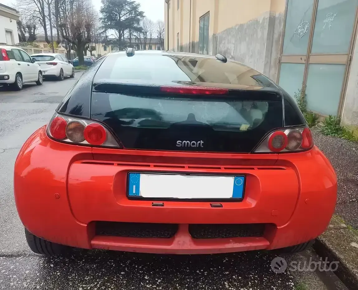 Usata Smart Roadster 82 CV (60 kW) 2006 Rosso Cabrio