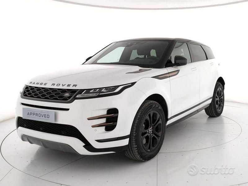 Bianco Usata 2021 Land Rover Range Rover evoque R-Dynamic SUV | 31.900 € (Super prezzo) - Immagine 1/4