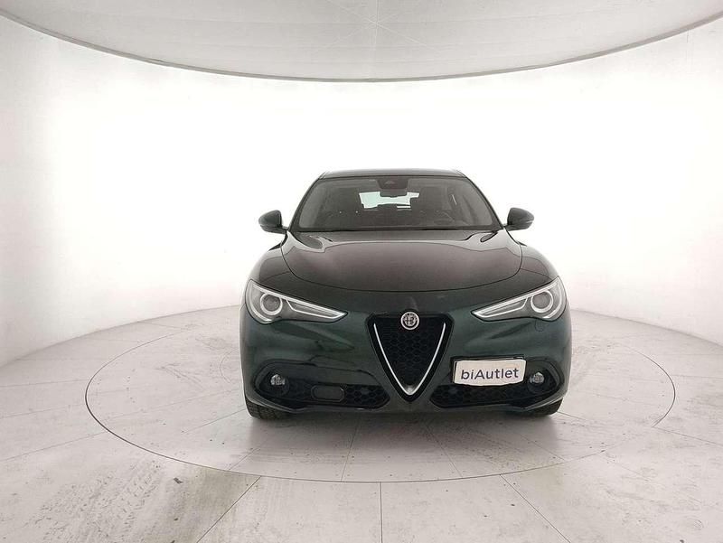 Usata Alfa Romeo Stelvio Ti 210 CV (154 kW) 2021 Verde SUV