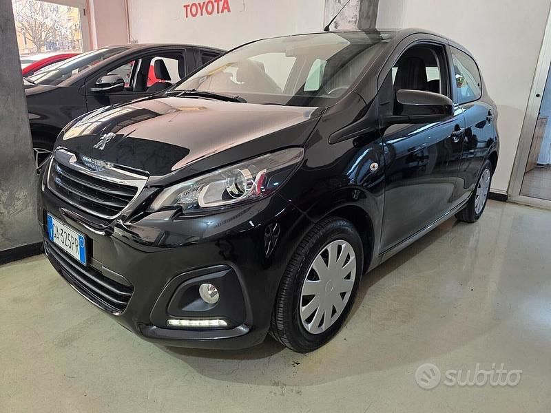 Usata Peugeot 108 Allure 72 CV (52 kW) 2020 Nero Berlina