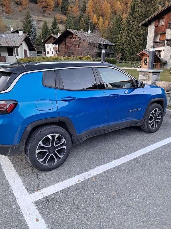 Usata Jeep Compass 179 CV (131 kW) 2021 Blu/azzurro SUV