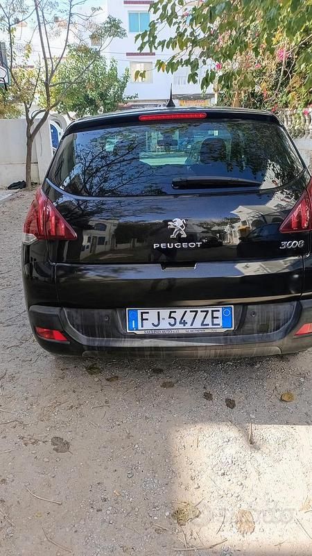 Usata Peugeot 3008 2014 Nero SUV