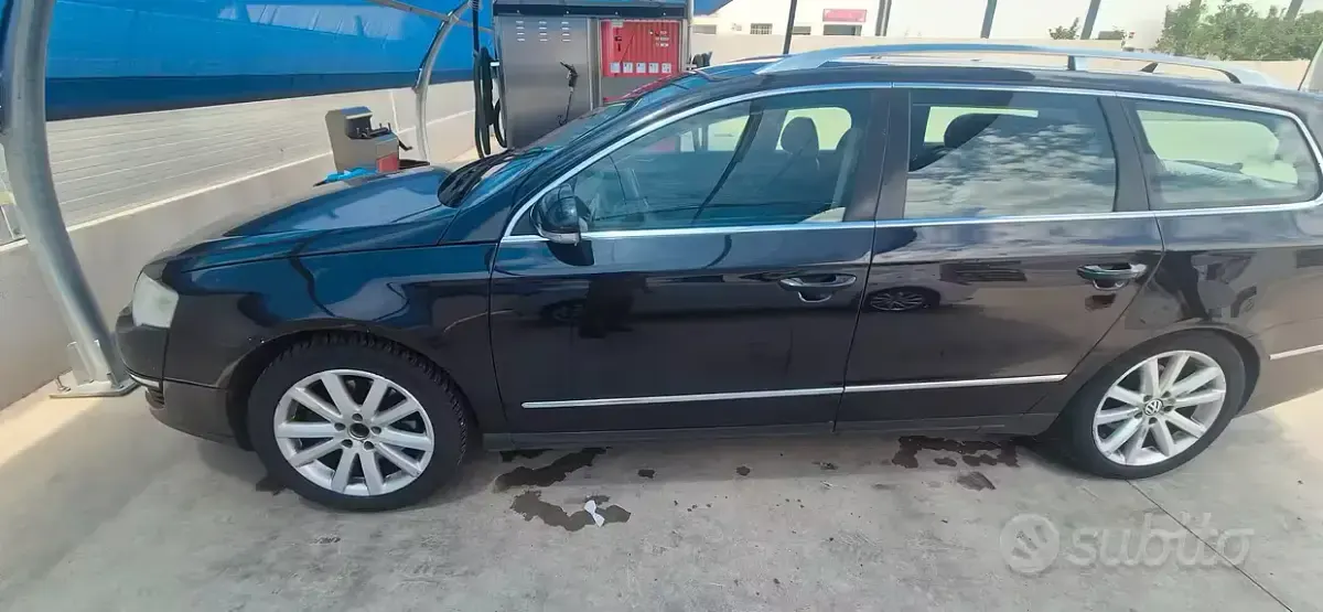 Usata VW Passat 136 CV (100 kW) 2010 Nero Station wagon