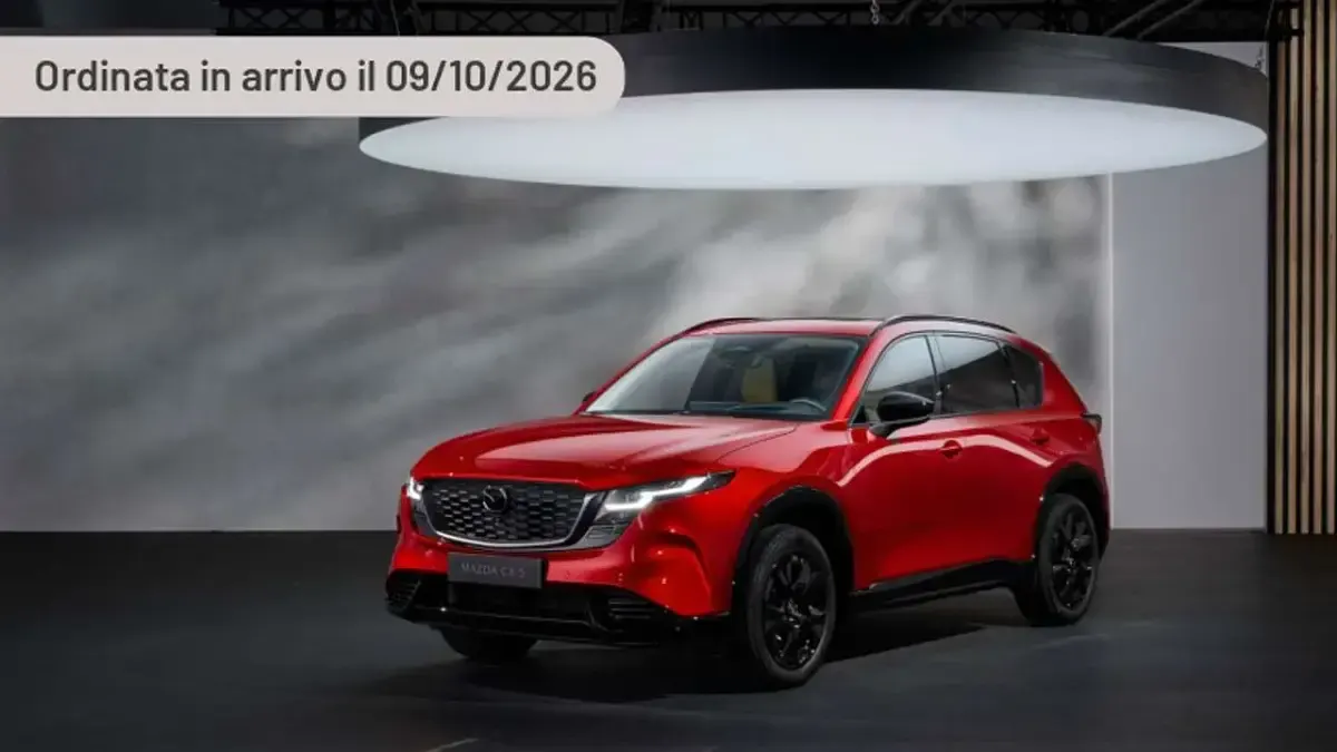 Nuova Mazda CX-5 Exclusive-Line 141 CV (103 kW) 2025 Argento SUV