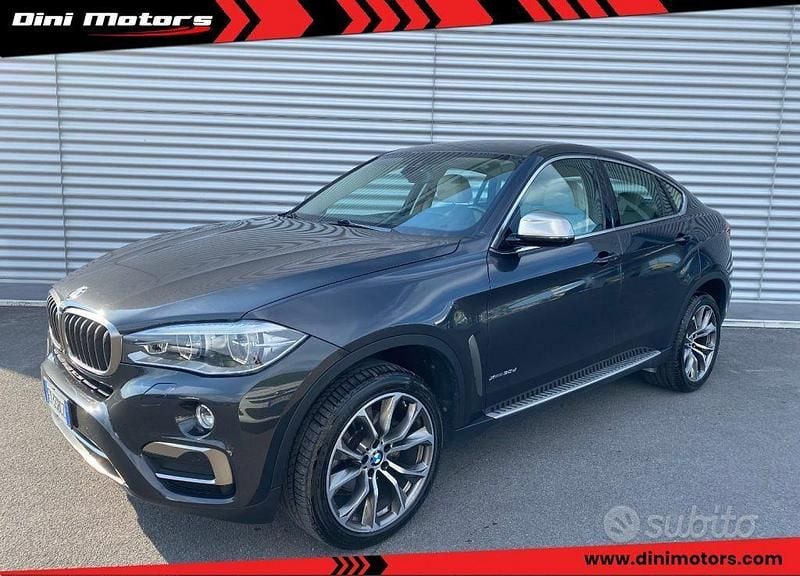 Usata BMW X6 Efficient Dynamics 258 CV (189 kW) 2015 Grigio SUV