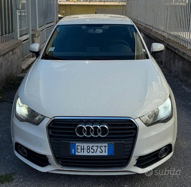 Usata Audi A1 Attraction 85 CV (62 kW) 2011 Bianco Utilitaria