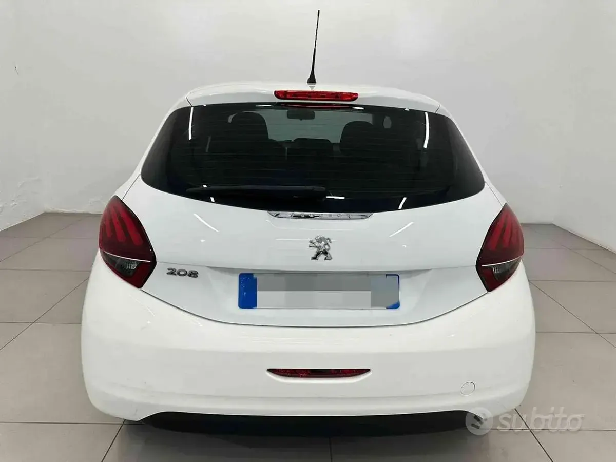 Usata Peugeot 208 Allure 82 CV (60 kW) 2019 Bianco Utilitaria