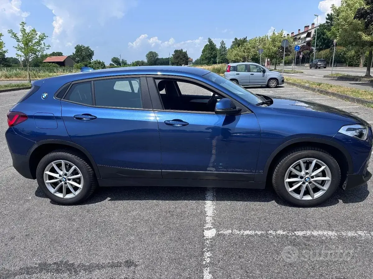 Usata BMW X2 116 CV (85 kW) 2020 Blu SUV