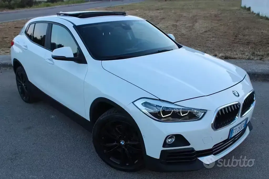 Usata BMW X2 150 CV (110 kW) 2019 Bianco SUV