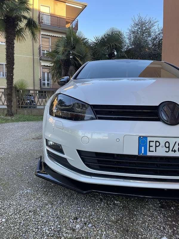 Usata VW Golf VII 150 CV (110 kW) 2013 Bianco Berlina
