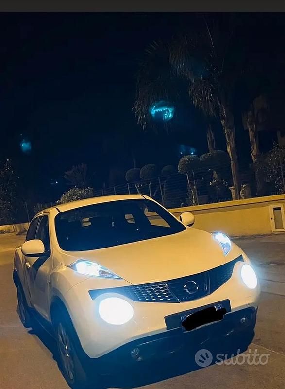 Usata Nissan Juke Acenta 117 CV (86 kW) 2013 Bianco SUV