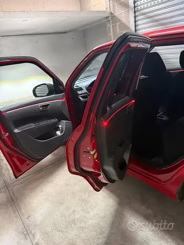 Usata Suzuki Swift 94 CV (69 kW) 2011 Rosso Utilitaria