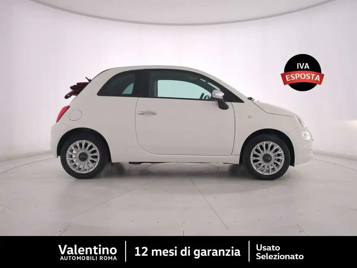 Usata Fiat 500C 69 CV (50 kW) 2023 Bianco Cabrio