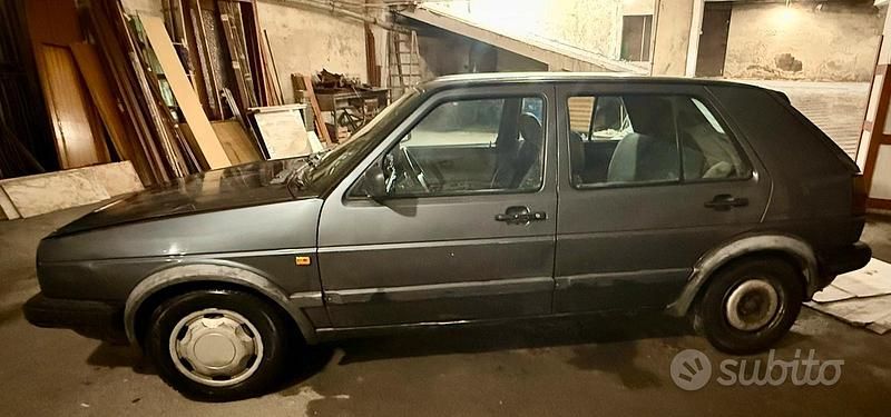 Usata VW Golf II GTD 69 CV (50 kW) 1987 Nero Utilitaria