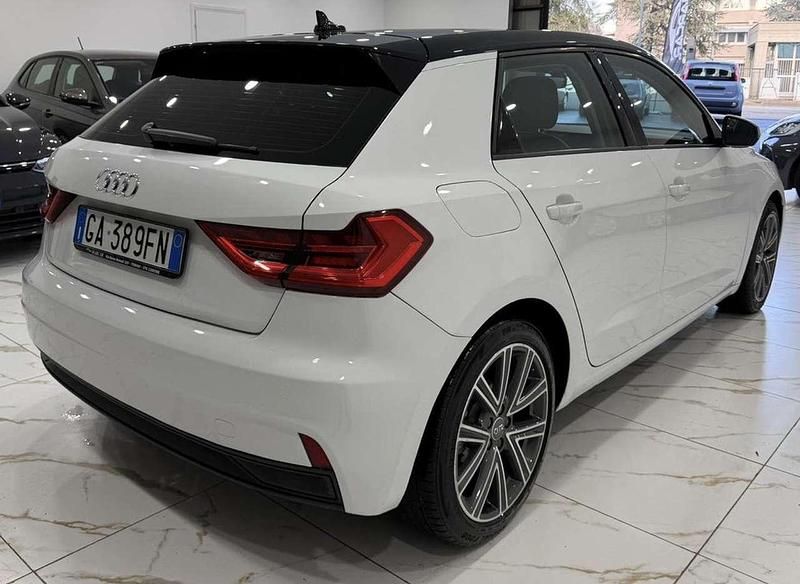 Usata Audi A1 Sportback Admired 116 CV (85 kW) 2020 Bianco Utilitaria